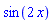 sin(2*x)