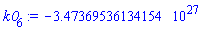 HFloat(-3.4736953613415415e27)