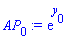 exp(y[0])