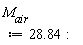 M__air := 28.84