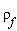 `&rho;__f`