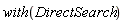 with(DirectSearch)