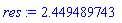 2.449489743