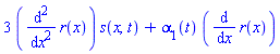 3*(diff(diff(r(x), x), x))*s(x, t)+alpha[1](t)*(diff(r(x), x))