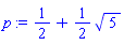 1/2+(1/2)*5^(1/2)