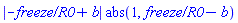 abs(-`freeze/R0`+b)*abs(1, `freeze/R0`-b)