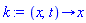 proc (x, t) options operator, arrow; x end proc