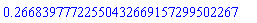 .26683977722550432669157299502267