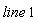 "line 1"