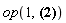 op(1, {A*a[1]+B*a[2], C*a[1]+D*a[2]})