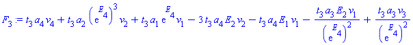 t[3]*a[4]*v[4]+t[3]*a[2]*(exp(E[4]))^3*v[2]+t[3]*a[1]*exp(E[4])*v[1]-3*t[3]*a[4]*E[2]*v[2]-t[3]*a[4]*E[1]*v[1]-t[3]*a[3]*E[2]*v[1]/(exp(E[4]))^2+t[3]*a[3]*v[3]/(exp(E[4]))^2