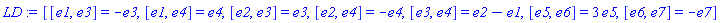 _DG([["LieAlgebra", "L1", [8]], [[[1, 3, 3], -1], [[1, 4, 4], 1], [[2, 3, 3], 1], [[2, 4, 4], -1], [[3, 4, 1], -1], [[3, 4, 2], 1], [[5, 6, 5], 3], [[6, 7, 7], -1]]])