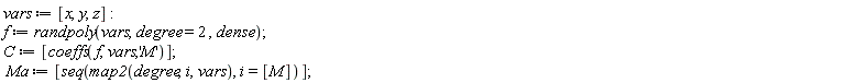 vars := [x, y, z]: