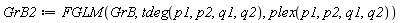 GrB2 := FGLM(GrB, tdeg(p1, p2, q1, q2), plex(p1, p2, q1, q2))