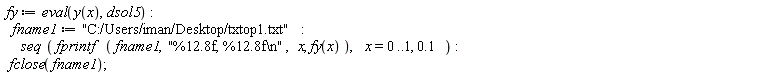 fy := eval(y(x), dsol5):