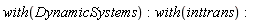 with(DynamicSystems); with(inttrans)