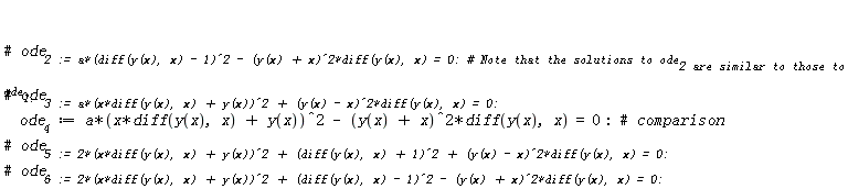 ode__4 := a*(x*(diff(y(x), x))+y(x))^2-(y(x)+x)^2*(diff(y(x), x)) = 0