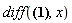 diff(y(x), x)