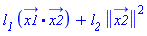 l__1*Physics:-Vectors:-`.`(x1_, x2_)+l__2*Physics:-Vectors:-Norm(x2_)^2