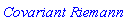`Covariant Riemann`