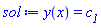 y(x) = c__1