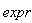 expr