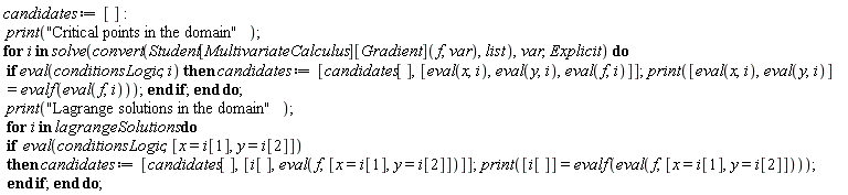 candidates := []: