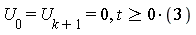 U__0 = `U__k+1` and `U__k+1` = 0, t >= 0*3