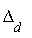 `&Delta;__d`