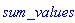 sum_values