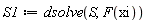 S1 := dsolve(S, F(xi))