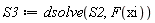 S3 := dsolve(S2, F(xi))