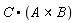 C.`&x`(A, B)
