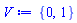 {0, 1}