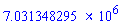 7031348.295
