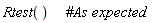 Rtest()