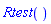 Rtest()