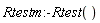 Rtestm:-Rtest()