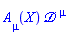 A[mu](X)*Physics:-D_[`~mu`]