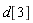 d[3]