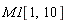 M1[1, 10]