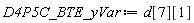 D4P5C_BTE_yVar := d[7][1]