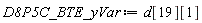 D8P5C_BTE_yVar := d[19][1]