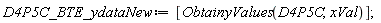 D4P5C_BTE_ydataNew := [ObtainyValues(D4P5C, xVal)]