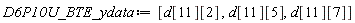 D6P10U_BTE_ydata := [d[11][2], d[11][5], d[11][7]]