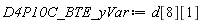 D4P10C_BTE_yVar := d[8][1]