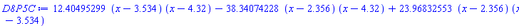 12.40495299*(x-3.534)*(x-4.32)-38.34074228*(x-2.356)*(x-4.32)+23.96832553*(x-2.356)*(x-3.534)