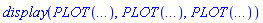 display(INTERFACE_PLOT(CURVES(Matrix(8, 2, {(1, 1) = .1, (1, 2) = 0.769540597e-1, (2, 1) = .3, (2, 2) = .1093424148, (3, 1) = .5, (3, 2) = .1392030568, (4, 1) = .7, (4, 2) = .1662374563, (5, 1) = .9, (5, 2) = .1903821623, (6, 1) = 1.1, (6, 2) = .211716886, (7, 1) = 1.3, (7, 2) = .2303874, (8, 1) = 1.5, (8, 2) = .246507782}, datatype = float[8])), COLOUR(RGB, 1.00000000, 0., 0.), AXESLABELS("", ""), VIEW(DEFAULT, DEFAULT)), INTERFACE_PLOT(CURVES(Matrix(8, 2, {(1, 1) = .1, (1, 2) = 0.763361154e-1, (2, 1) = .3, (2, 2) = .1072278404, (3, 1) = .5, (3, 2) = .1353291378, (4, 1) = .7, (4, 2) = .1604342222, (5, 1) = .9, (5, 2) = .1825594352, (6, 1) = 1.1, (6, 2) = .2018541863, (7, 1) = 1.3, (7, 2) = .2185409755, (8, 1) = 1.5, (8, 2) = .2328759081}, datatype = float[8])), COLOUR(RGB, 0., 0., 1.00000000), AXESLABELS("", ""), VIEW(DEFAULT, DEFAULT)), INTERFACE_PLOT(CURVES(Matrix(8, 2, {(1, 1) = .1, (1, 2) = 0.763361266e-1, (2, 1) = .3, (2, 2) = .1072278479, (3, 1) = .5, (3, 2) = .1353291558, (4, 1) = .7, (4, 2) = .1604342352, (5, 1) = .9, (5, 2) = .1825594528, (6, 1) = 1.1, (6, 2) = .2018542024, (7, 1) = 1.3, (7, 2) = .218540988, (8, 1) = 1.5, (8, 2) = .23287592}, datatype = float[8])), COLOUR(RGB, 0., 1.00000000, 0.), AXESLABELS("", ""), VIEW(DEFAULT, DEFAULT)))