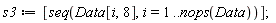 s3 := [seq(Data[i, 8], i = 1 .. nops(Data))];