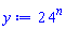 2*4^n